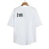 Camiseta de manga de murciélago para hombre, camiseta de diseñador con letras PA, camisetas gráficas de moda para mujer, camiseta polo de hip hop de calle de verano con ángeles