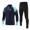 MVV Maastricht Men's Sportswearアウトドアトレーニング服大人セミジッパー通気性スウェットシャツジョギングカジュアル長袖スーツ
