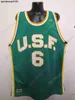 Maillots de basket-ball San Francisco Usf Dons Maillot de basket-ball Ncaa College Phil Smith Charles Minlend Jamaree Bouyea Lull Shabazz Ratinho