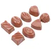 Opslagflessen 8 stuks Schimmel Simulatie Chocolade Kind Mini Voedsel Dessert Pretend Speelgoed Pvc Decoratief Nep