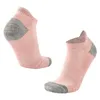 Chaussettes de sport Sport Running Cheville Femmes Hommes Épais Rembourré Respirant Ventilation Coupe Basse Bateau Chaussette