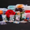 Presentförpackning 100st självförseglings blixtlåsväska Återställbara förpackningar Puches delar smycken förvaring