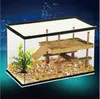 Decorations S/M/L Aquarium Reptile Frog Turtle Pier Floating Basking Platform with Ramp Ladder Fish Tank Decoration