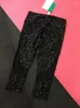 Pantalon actif Eshtanga Marque Femmes Yoga Capris Super Qualité Haute Taille Élastique À Séchage Rapide Épais Matériel Leggings Avec Maille Taille XS-XL