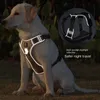 Köpek yaka tasmalar ayarlanabilir kablo demeti yansıtıcı güvenlik eğitimi yürüyüş göğüs yeleği fransız bulldog evcil hayvanlar köpek aksesuarları 231127