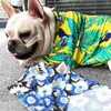 Camisa de vestuário para cães Camisas havaianas Meninas Festa Roupas para animais de estimação Roupa casual suéter roupas de algodão legal menino