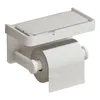 Dispenser di sapone liquido WC Mensola per carta Porta WC Portaoggetti a parete 170x140x80mm Doppio uso per il bagno di casa Marca