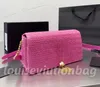 Bolso de diseño de cuero de calidad superior para mujer Bolso de paja moda de lujo en la playa bolsas de mensajero para vacaciones Bolso de hombro Gaby LeMaillon de moda 103972