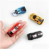 Electric/RC Car RC Car Creative Coke Can Mini Remote Control Cars Collection Radio Controlled Vehicle Toy for Boys Kids Gift In Drop D Dhixd