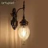 Wall Lamps Turkish Art Decor Ice-cracked Glass Wall Lamp for Exotic Restaurant Hotel Bar Cafe Retro Wall Light Q231127