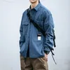 Männer Casual Shirts Frühling Und Herbst Outwear Hanbok Menswear Japanische Straße Kleidung Hohe Qualität Harajuku Lose Fit ZZ