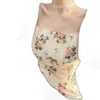 Vestidos de festa 2023 Verão Francês Elegante Dress Vintage Office Lady Lady Sleeve Beach estilo Floral Midi Mulheres chiques One Piece Coréia