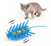 エレクトロニック360移動マウス猫おもちゃインタラクティブなからかい屋内プレイラットマウスバグおもちゃ子猫2111225834499