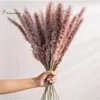 Dekorativa blommor 30st Pampas Grass Natural Dried Contsed Artificial Flower Wedding Party Ornament Bohemian Country Decor Accessories