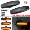 Neue dynamische Seitenmarkierungs-Blinker für Infiniti EX25 EX35 EX37 FX30d FX35 FX37 FX50 G25 G35 G37 JX35 M25 M35 M37