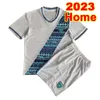 2023 Guatemala National Team Mens Soccer Jerseys Lom Oscar Santis Home White Away Blue 3rd Child Football Shirts Kort ärmuniformer