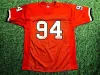 Cheap Mit Custom DWAYNE JOHNSON MIAMI HURRICANES JERSEY THE ROCK BALLERS OLM STITCHED Add Any Name Number High