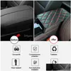 Bilsätets täcker ERS SEAMETAL LÄDER ARMREST ARM REST CUDION Protector Box er Vattentät anti Slip Pad Mat Drop Delivery Mobiles Mo DHRSM