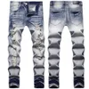 Jeans voor heren Heren ontwerpers miris Jeans Distressed Ripped Biker Slim Straight Denim voor heren Print Dames Army Fashion Mans Skinny broekEXDP