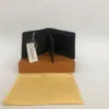 8 kolorów modne portfele Męskie Klasyczne męskie paski Presje Teksturowane Portfel BIFOLD Krótkie małe portfele z pudełkiem251i