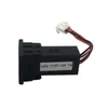 Bil dubbel USB-laddareadapteruttag för Volkswagen specialpurpos för VW T5 Transporter 2003-2009 2.1A Charger Dash Blank Switch