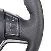 Ratthjul täcker DIY anpassad bilskydd för 308 gamla 408 Auto Artificial Leather Wrap