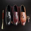 Luxe Gentleman Business Party robe de mariée chaussures plates mode Oxfords en plein air hommes décontracté marche taille 48