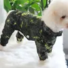 Rompers Pet Dog Jumpsuit Thin 100%Cotton Puppy Clothes Pyjamas Bouncy Long Sleeve Overalls For Small Dogs Sweatshirt Chihuahua Poodle