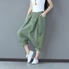 Dżinsy workowate harem dżinsy kobiety japońskie zgrane dziury dżinsowe spodnie szerokie nogi krople krocze Hip Hop Streetwear Bloomers