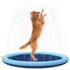 Paspaslar Köpek Havuzu Köpekler Soğutma Mat Havuzu Pet Sprinkler Yüzme Havuzu Şişme Havuzu Şişirilebilir Su Sprey Pad Mat Küvet Yaz Serin Köpek Küvet