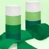 Dekorative Blumen 8 Rollen 4,5 25 CM Krepppapierrolle Band Luftschlangen Blume Quaste Basteln Verpackung Geschenke Verpackungsmaterial