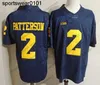 Custom 2021 Michigan Wolverines NCAA Football Jersey 12 Cade McNamara 25 Hassan Haskins 2 Blake Corum 6 Cornelius Johnson 150th 남성 청소년 여성 이름 번호 S-3XL