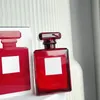 Bottiglia rossa n. 5 per uomo e donna, profumo spray, profumo forte per attirarti, colonia da 100 ml, profumo sessuale di lunga durata, designer di qualità, consegna gratuita