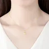 Designer Charm Star s925 Silver Pendant Necklace Women Luxury Brand 3A Zircon Necklace Collar Chain Female Plated 18k Gold High end Jewelry Valentine's Day Gift