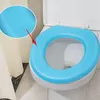 Coprisedili per WC Impermeabili per il bagno Lavabile Chiude Tappetino per attrezzi Cuscino Accessori per copri bidet a forma di O