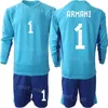 Drużyna narodowa 23 24 Bramkarz Argentyny Emiliano Martinez Jersey Soccer Set Man Kids Sergio Romero Agustin Marchesin Juan Musso Rulli Football Shirt