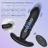 Massager zabawek seksu WIBRACJA Anal Wtyczka bezprzewodowa zdalne sterowanie dla mężczyzn Dildo Prostate Massager