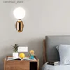 Mur Lampes Moderne mur LED lampe Style nordique décor à la maison luminaire chambre mur décor mural salle de bain décor lumière intérieure applique murale Q231127