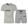 브랜드 스포츠웨어 패션 디자이너 남성 Tracksuits 티셔츠 바지 수영복 정장 체육관 의류 남성 반바지 여름 셔츠 캐주얼 탑 베스트