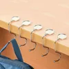 Haken 1 STÜCKE Tragbare Falttasche Haken Aufhänger Handtasche Handtaschenhalter Faltbarer Tisch Frauen Organizer Büro Schreibtisch Seite