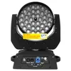 Wysokiej jakości oświetlenie etapowe 36x10W 4in1 Zoom DMX RGBW LED Wash ruch ruchomą głowicę