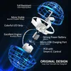 Neuheit Spiele Flying Ball Spielzeug Hover Orb 2022 Magic Controller Mini Drone RGB Lichter Spinner 360 Rotierenden Spinning UFO Sicher für Kinder A Amwo4