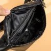 HBP Designer Waist bag for men bumbag fanny pacak Mihaivin Rock Skull sling bags Belt Bag Rivet Chest Bag Luxury Waist Bag Women Bag Punk Black Leather Men Bum Bags dicky