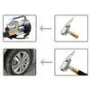 Pompe gonflable portative pour le mandrin de pneu de compresseur de mandrin d'air de pneu de voiture avec le connecteur de barbe pour la réparation de tuyau