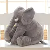 Populär elefant Plush Toy Soft Fill Animal Pillow for Children's Sleep Comfort