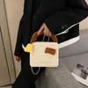 Totes Fashion Biscuit Square torebki dla kobiet nowe łańcuchowe torba na ramię urocze torebki i projektant torebek Crossbody Wysoka jakość