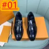 8 Style Comfort Business Leather Shoes Men Casual Formal Leather Men Shoes Slip On Brogue Simple Designer Loafers Shoes Men Flats Wedding size 38-45