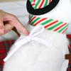 Pullover Weihnachts -Haustierprodukt super süßer weißer Schneemann kleiner Hund Kostüm Winter lustiger stehender Schneemann Weihnachtszetierkleidung für großen Hund