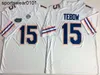 Custom College Florida Gators Football Jerseys Jeff Driskel Kyle Trask Tim Tebow E.Smith Aaron Hernandez Kyle Pitts Kadarius Toney Josh Hammond Jefferson Franks