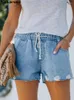 Women's Jeans Harajuku High Waist Ripped Elastic Casual Jean Shorts Women's Summer Denim For Women Woman Short Pants